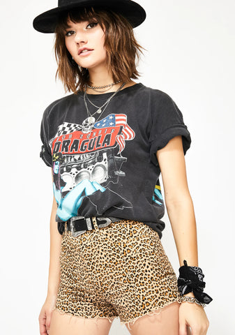 Hardcore Killa Leopard Shorts