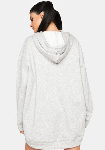 Can't Be Bothered Hoodie Dress