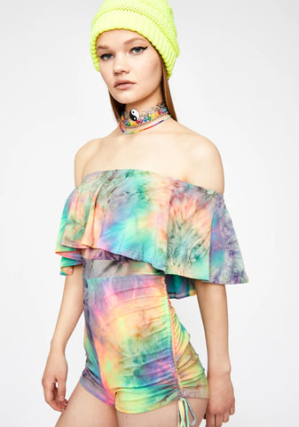 Peaceful BB Tie-Dye Romper