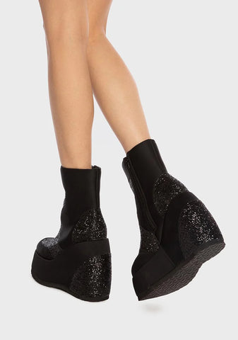 Solaris Wedge Ankle Boots