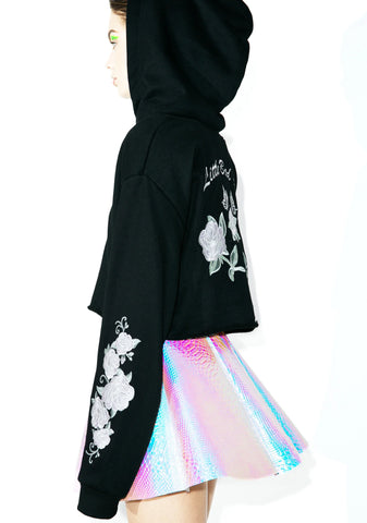 Rose Butterfly Hoodie