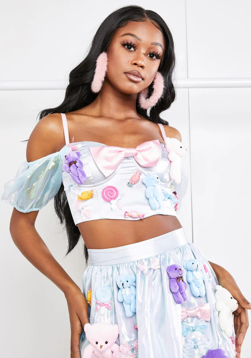 Sweet Masterpiece Bustier Top