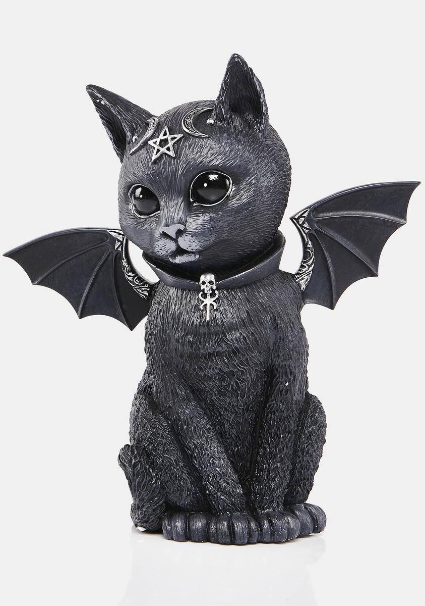 Malpuss Winged Cat Figurine