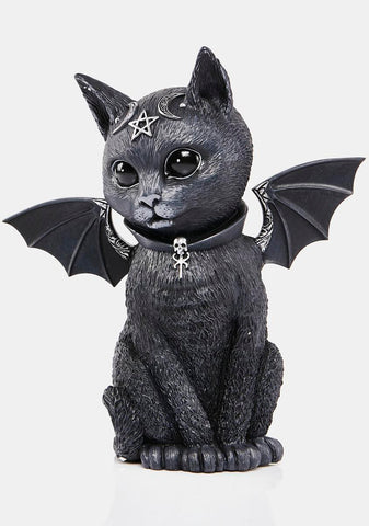 Malpuss Winged Cat Figurine