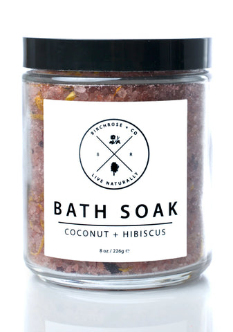 Coconut + Hibiscus Bath Soak