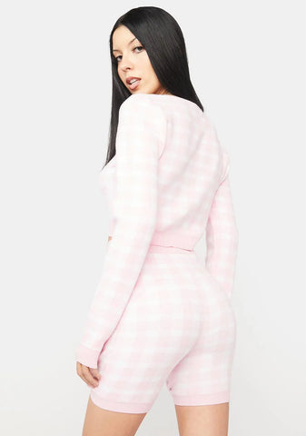 Cute By Design Plaid Shorts