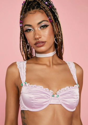 Playin' Hearts Lace Bralette