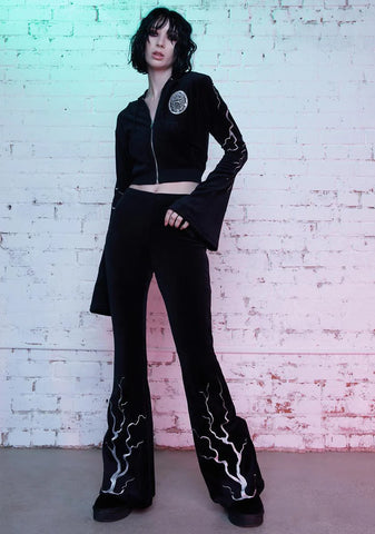 Hidden In Darkness Velour Jacket