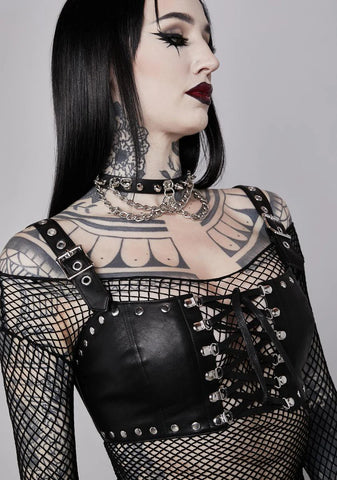 Minutes To Midnight Bustier Top