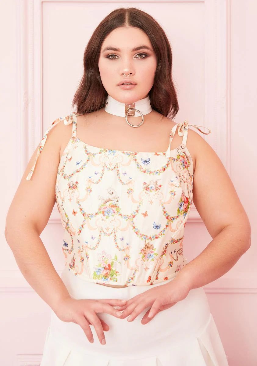 Lux Lush Opulence Corset Top