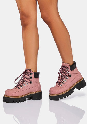 Stomping Through Hiker Boots