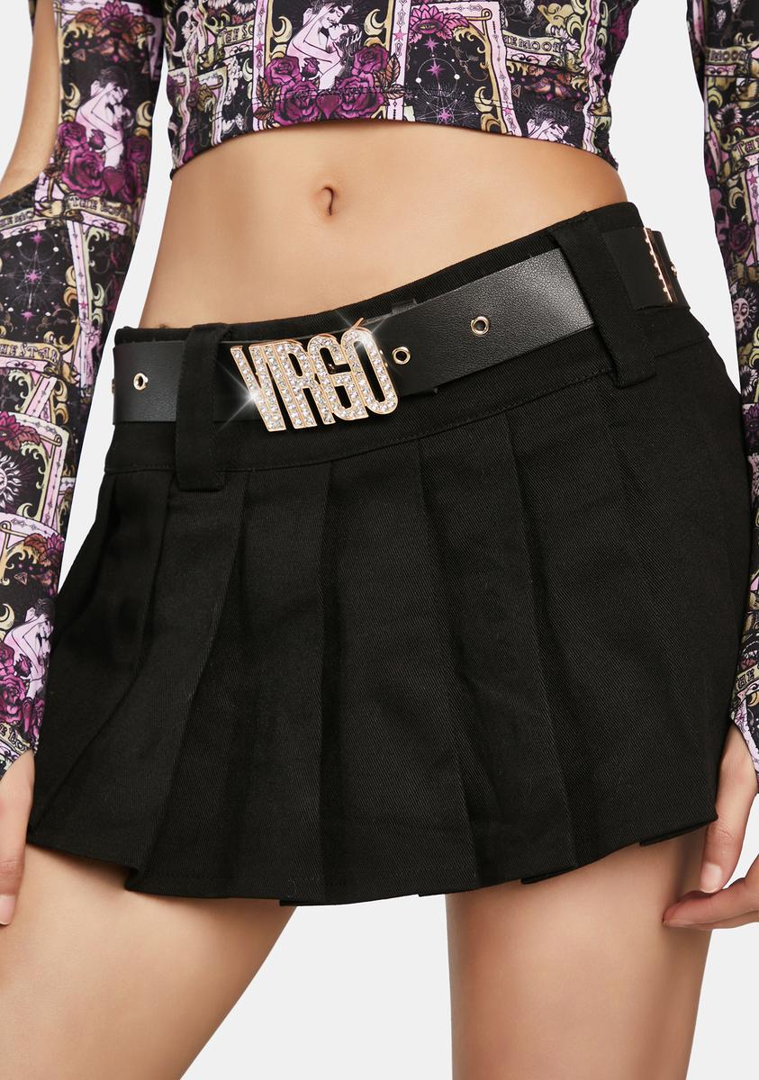 Vain Virgo Rhinestone Belt