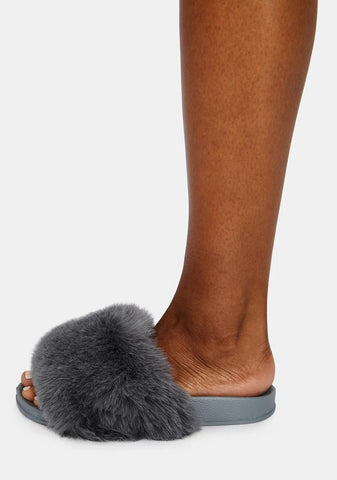 Dusk Fuzz Club Fluffy Slides