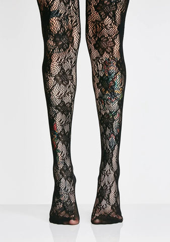 Baby Monster Lace Tights