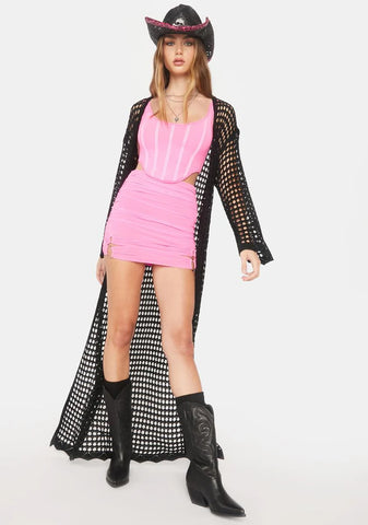 Pink Blair Corset Top