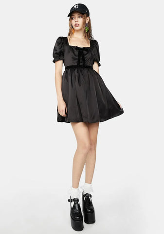 Regal Reign Babydoll Dress