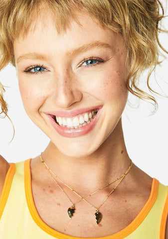 Don't Forget Me Necklace Set