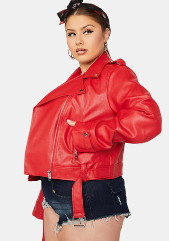 Plus Born Sinner Moto Jacket