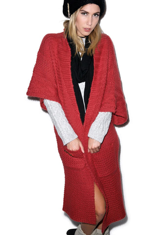 Cozy Cardigan - Light Brown