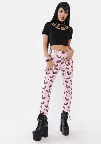 On The Web Mock Neck Top