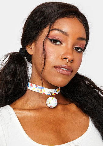 Candy Planet Splatter Choker