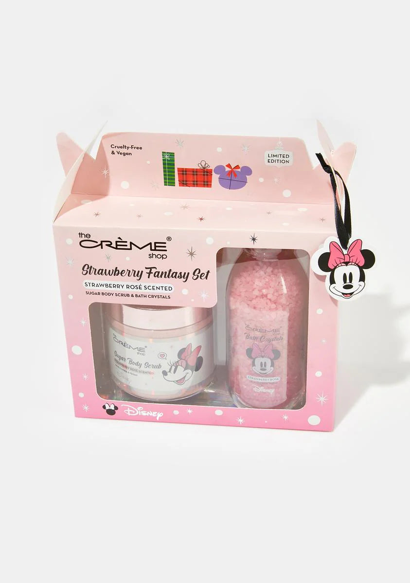 X Disney Fantasmic Holiday Set Body Scrub Bath Salts