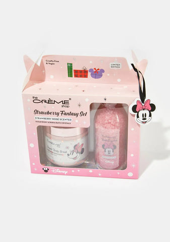 X Disney Fantasmic Holiday Set Body Scrub Bath Salts