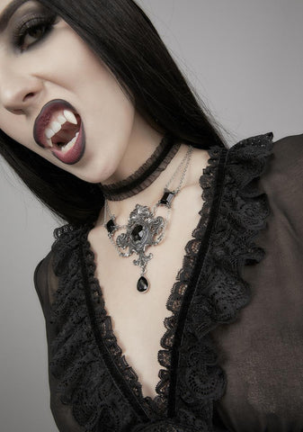 Queen Of The Dark Night Necklace