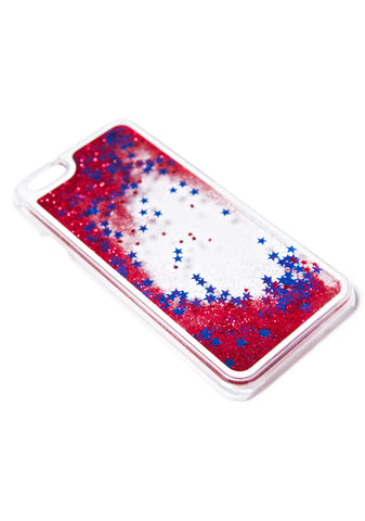 Shooting Star Glitterfalls iPhone Case