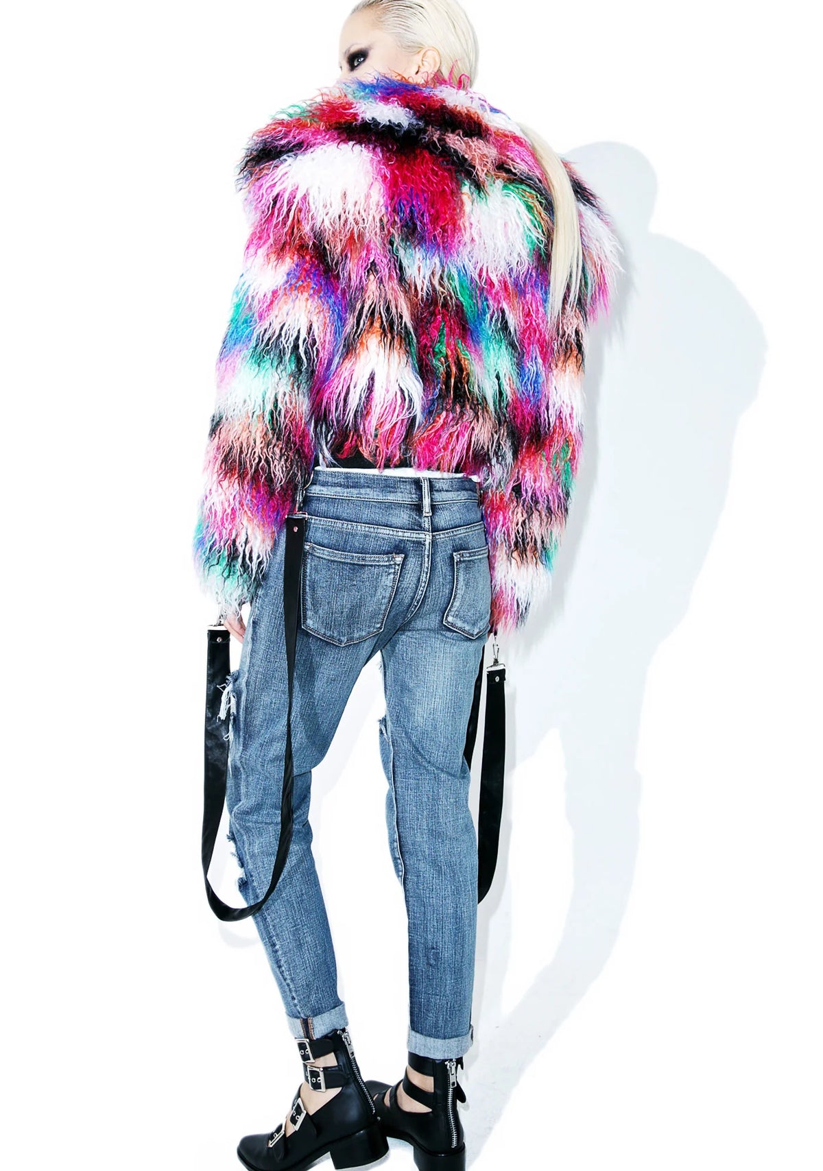 Play Hard Destroyed Boyfriend Jeans