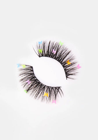 Rainbow Flutter XL Eyelashes
