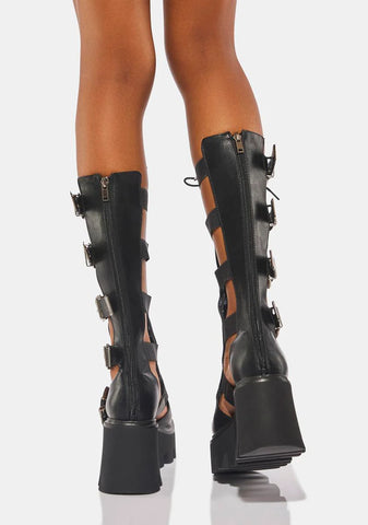 Rotten Apple Gladiator Sandals