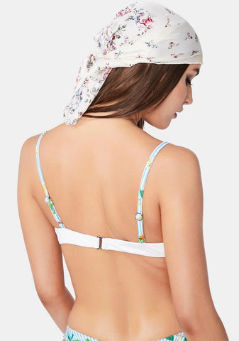 Spring Bloom Influencer Bikini Top