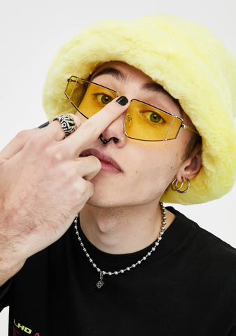 Mellow High Authority Rectangle Sunglasses