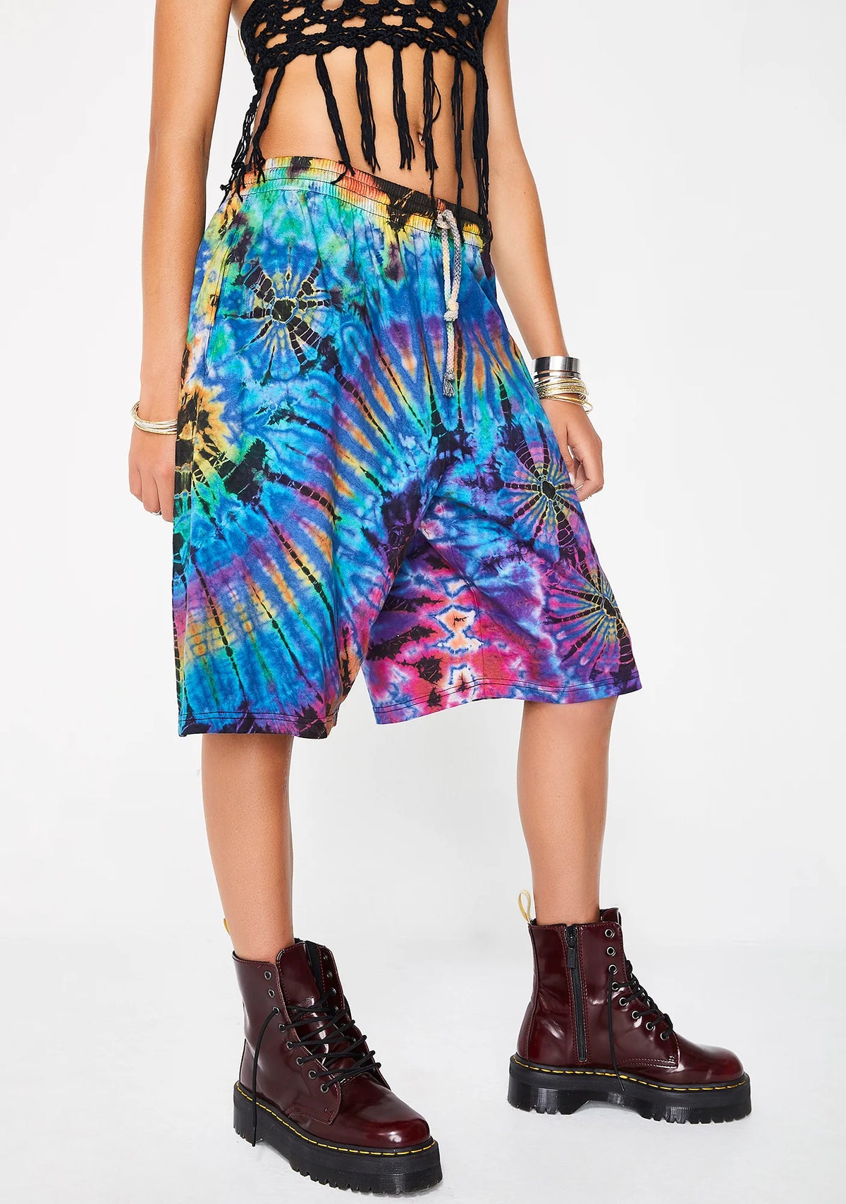 Mellow Vibes Tie Dye Shorts