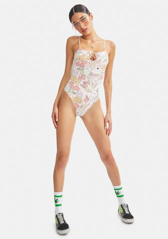Vintage Bloom Surfrider One-Piece Swimsuit