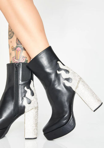 Diamond Certified Ankle Boots