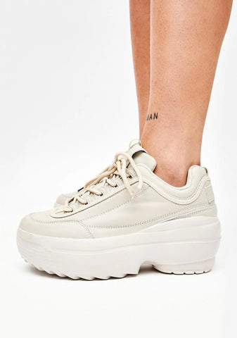 Sand Rec League Platform Sneakers