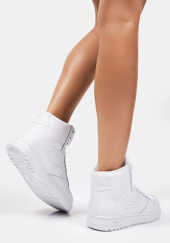 White FX-DSK Mid Sneakers