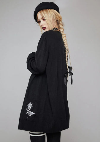 Teen Envy Embroidered Cardigan