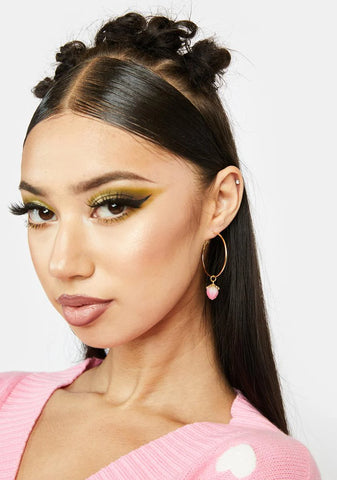 Baby Buy Me Berries Hoop Earrings