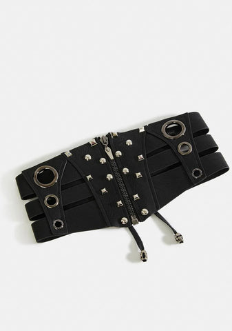 Lace Up Corset Belt