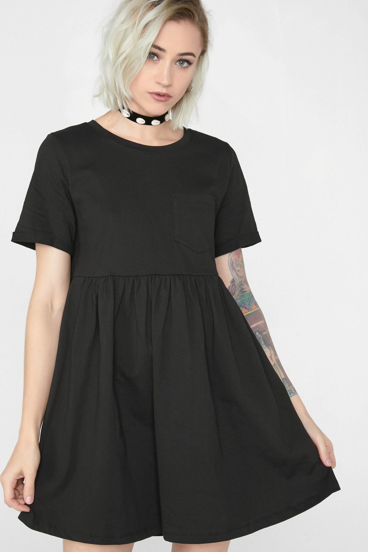 Dark Basically Bae Mini Dress