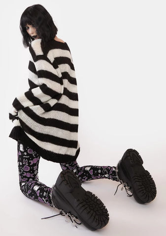Wicked Ways Striped Cardigan