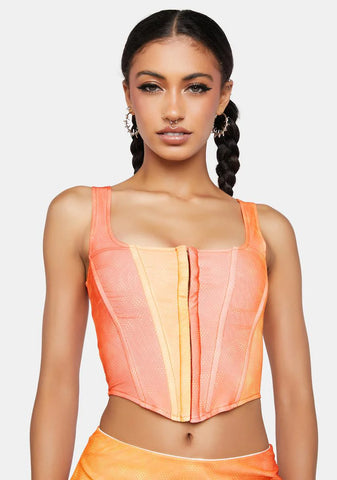 Chase The Sunset Corset Top
