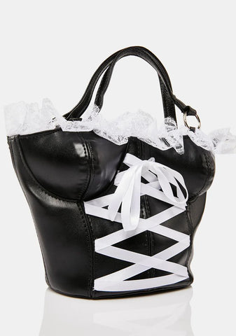 Busty Babe Corset Handbag