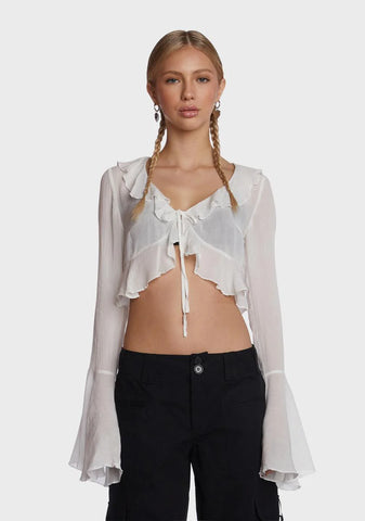 Let It Flow Crop Top