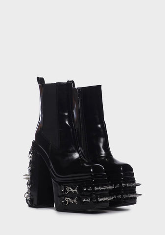 Crush Your Soul Platform Boots