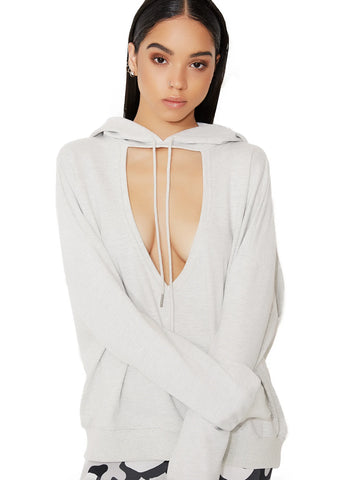 Ur Welcome Cut-Out Hoodie