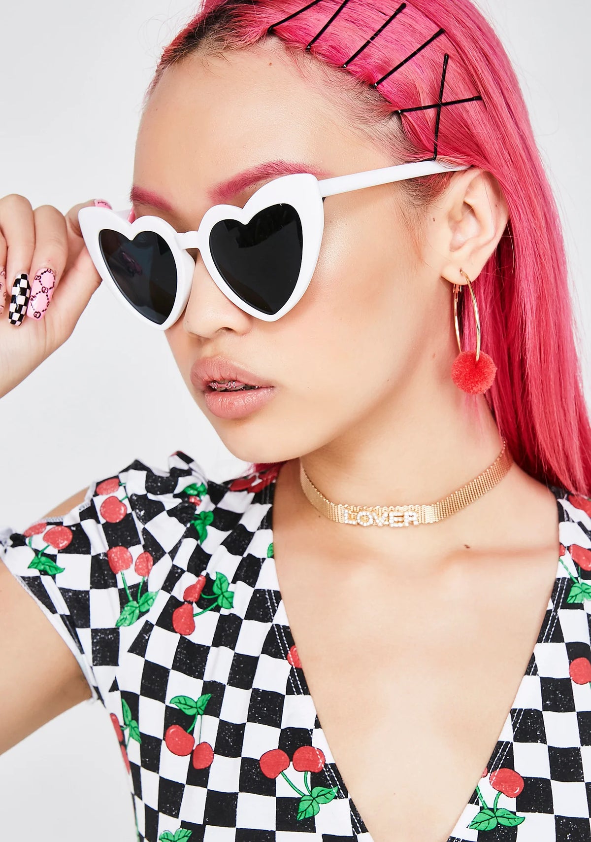 Ice Love Me Heart Sunglasses